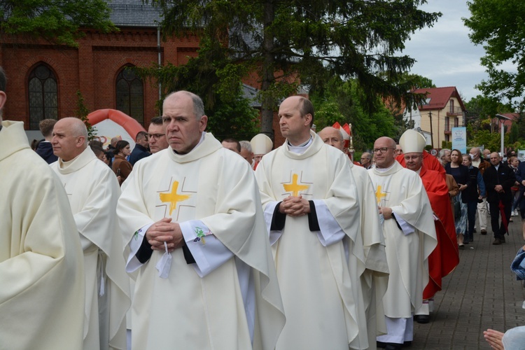 Głębinów. Eucharystia po ustanowieniu Sanktuarium św. Rity