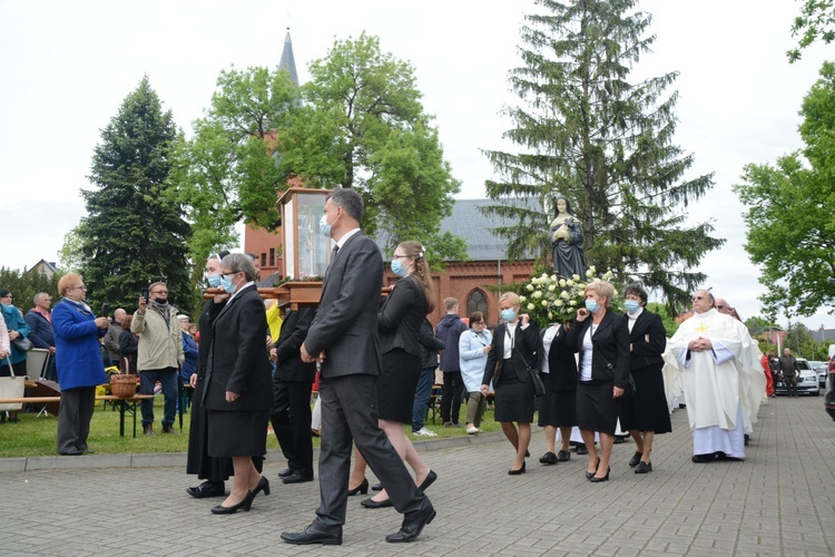 Głębinów. Eucharystia po ustanowieniu Sanktuarium św. Rity