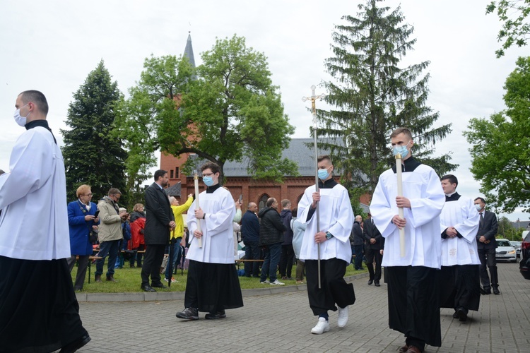 Głębinów. Eucharystia po ustanowieniu Sanktuarium św. Rity