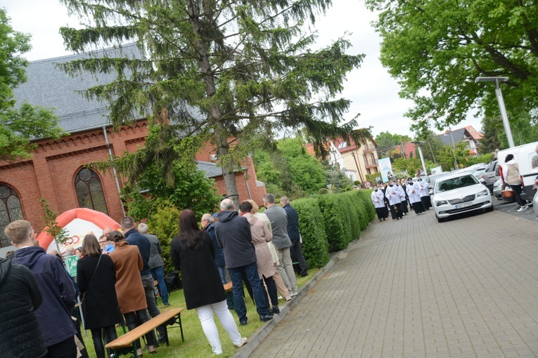 Głębinów. Eucharystia po ustanowieniu Sanktuarium św. Rity