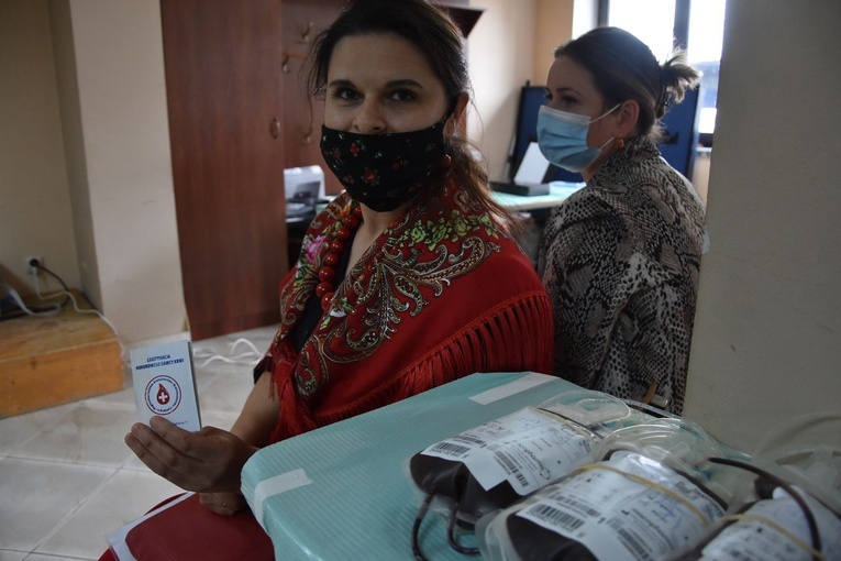 Akcja oddawania krwi w parafii w Czarnym Dunajcu 