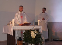 Eucharystię podczas spotkania sprawował ks. Piotr Karpiński.
