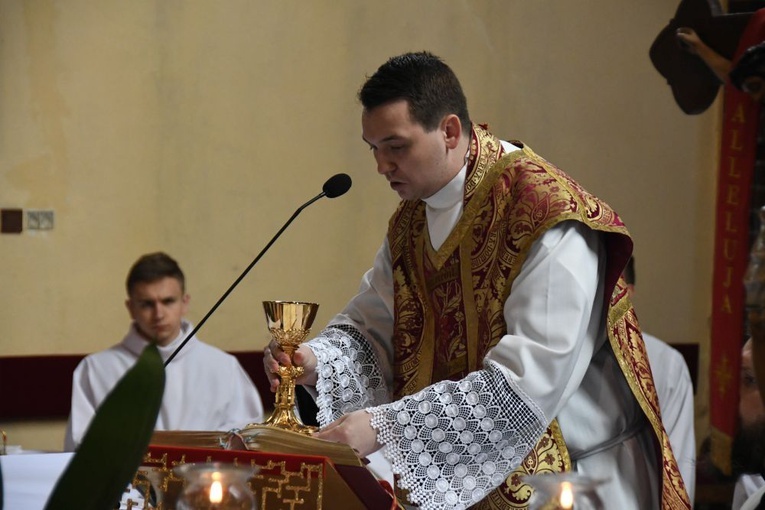 Msza św. prymicyjna ks. Wojciecha Pawliny
