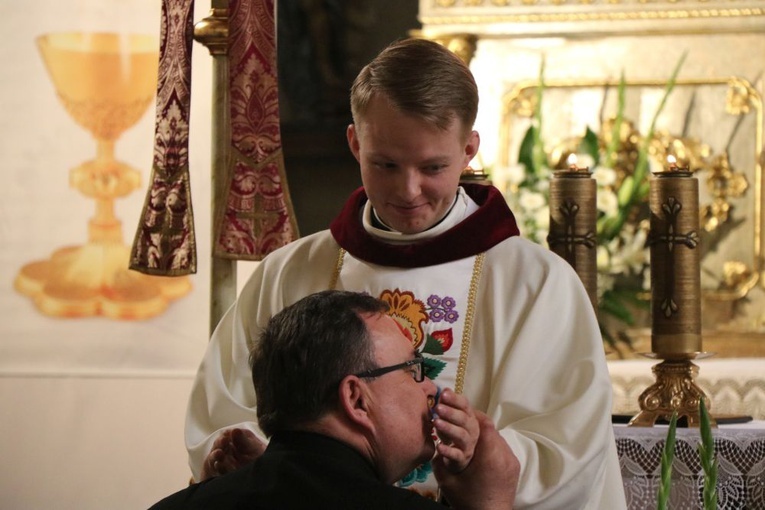 Msza św. prymicyjna ks. Grzegorza Wołocha