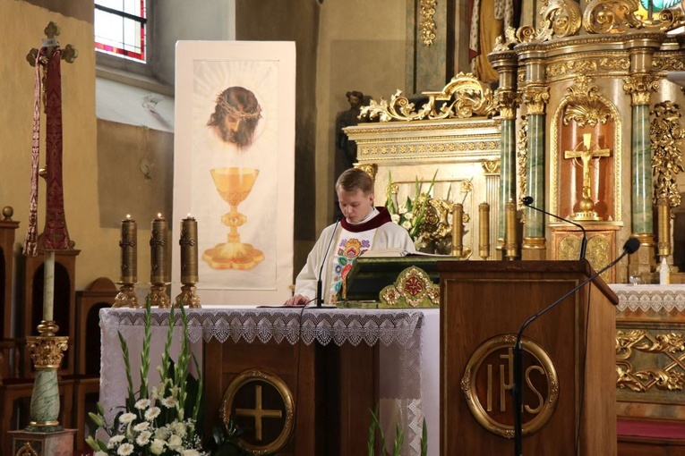 Msza św. prymicyjna ks. Grzegorza Wołocha