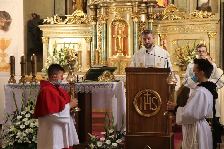 Msza św. prymicyjna ks. Grzegorza Wołocha