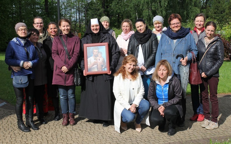 Uczestniczki dnia skupienia dla kobiet z s. Aleksandrą Waliczek.