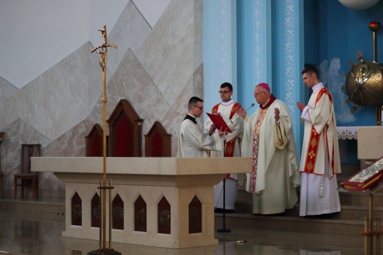 Poświęcenie kościoła w Cieplicach