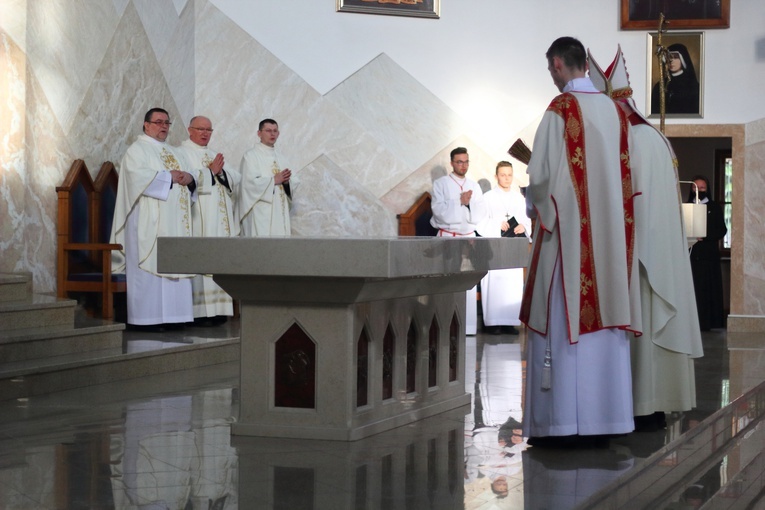 Poświęcenie kościoła w Cieplicach