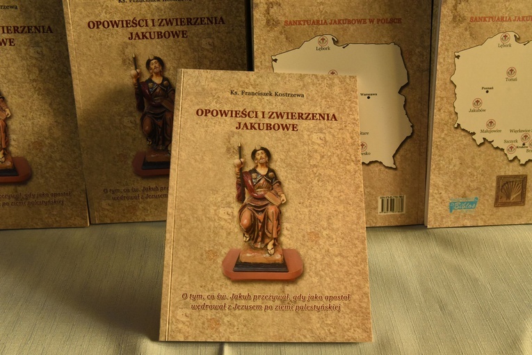 Książka o św. Jakubie w Brzesku