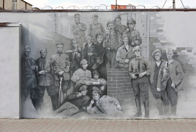 Mural w Siemianowicach Śląskich.