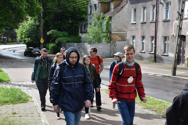 Studenci na pomorskim Camino