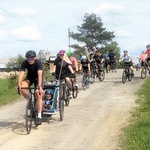 Rowerami z Barcic na Jasną Górę