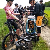 Rowerami z Barcic na Jasną Górę