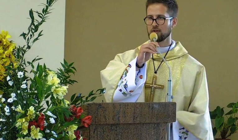 Krzyż Misyjny dla Agnieszki Nowak - przed wyjazdem do Kamerunu