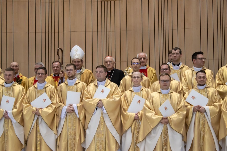 Święcenia kapłańskie w Świątyni Opatrzności Bożej