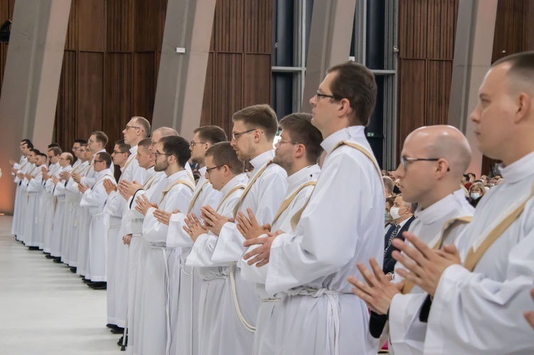 Święcenia kapłańskie w Świątyni Opatrzności Bożej