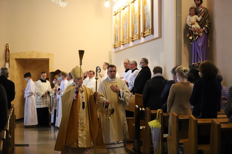 Poświęcenie kościoła w Strumianach