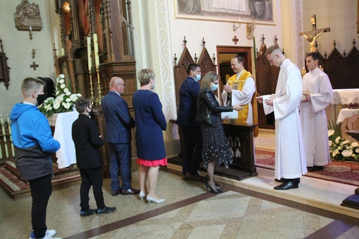 Prymicyjna Msza św. ks. Wojciecha Kamińskiego w Dankowicach