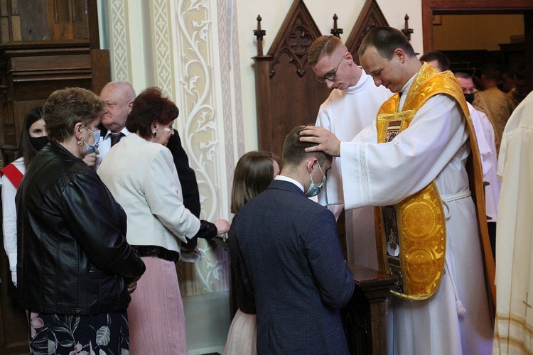 Prymicyjna Msza św. ks. Wojciecha Kamińskiego w Dankowicach