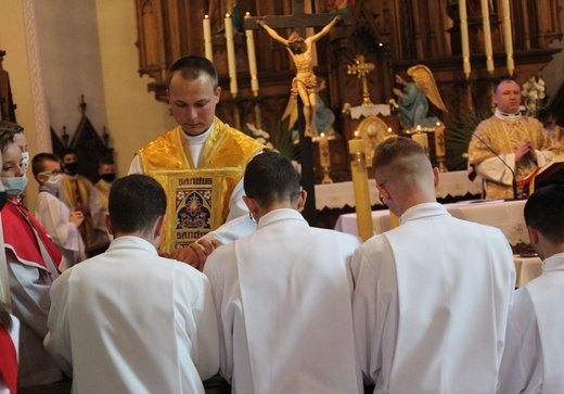 Prymicyjna Msza św. ks. Wojciecha Kamińskiego w Dankowicach