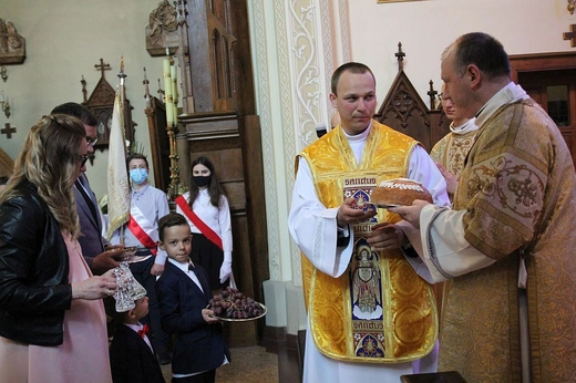 Prymicyjna Msza św. ks. Wojciecha Kamińskiego w Dankowicach