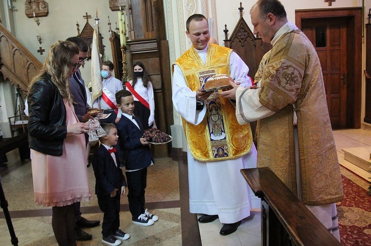 Prymicyjna Msza św. ks. Wojciecha Kamińskiego w Dankowicach