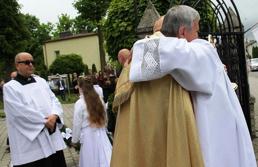 Prymicyjna Msza św. ks. Wojciecha Kamińskiego w Dankowicach