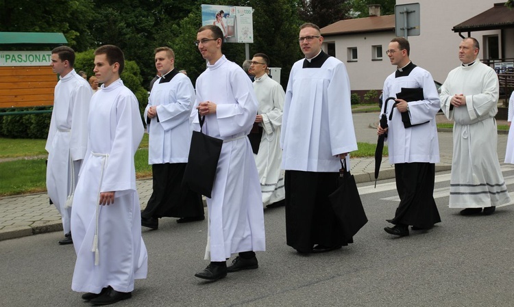 Prymicyjna Msza św. ks. Wojciecha Kamińskiego w Dankowicach