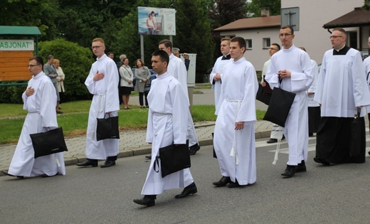 Prymicyjna Msza św. ks. Wojciecha Kamińskiego w Dankowicach