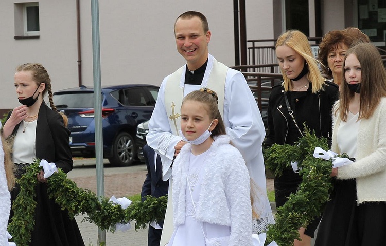 Prymicyjna Msza św. ks. Wojciecha Kamińskiego w Dankowicach