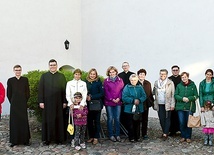 ▲	Seminarzyści proszą o modlitewne wsparcie, ale także odwdzięczają się tym samym.