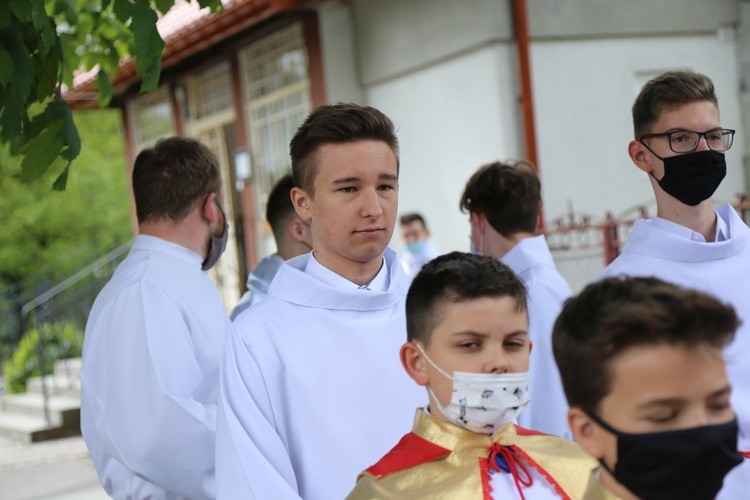 Sztandar AK w Zbylitowskiej Górze