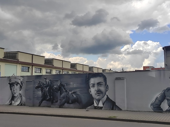 Siemianowice Śląskie. W mieście powstaje mural hołdujący powstańcom śląskim