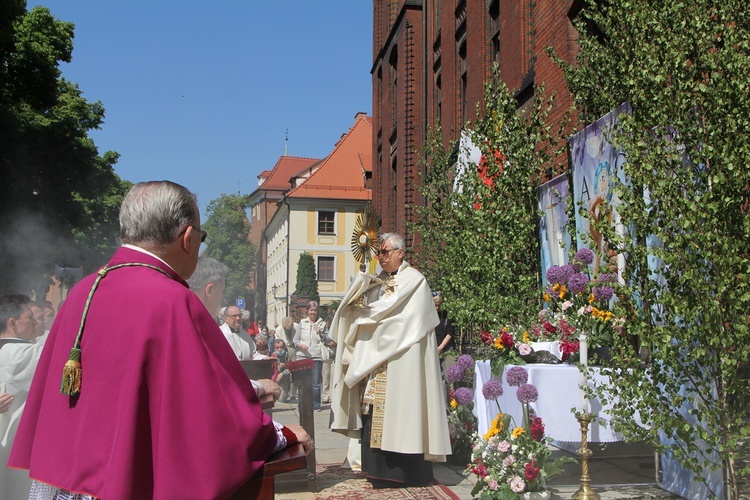 Boże Ciało 2021 w katedrze wrocławskiej