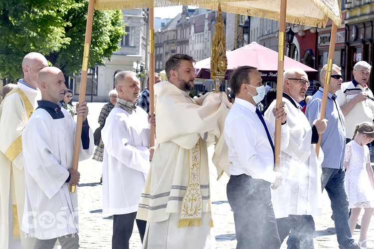 Uroczystość Najświętszego Ciała i Krwi Chrystusa w Świdnicy