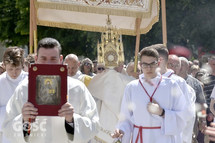 Uroczystość Najświętszego Ciała i Krwi Chrystusa w Świdnicy