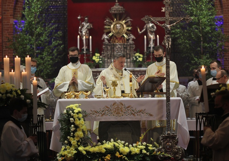 Boże Ciało 2021 w katedrze wrocławskiej