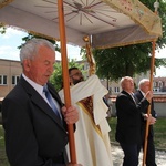 Tarnobrzeg. Procesja Bożego Ciała u ojców dominikanów