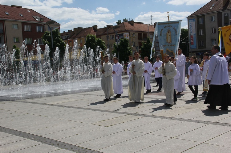 Procesja Bożego Ciała w Koszalinie