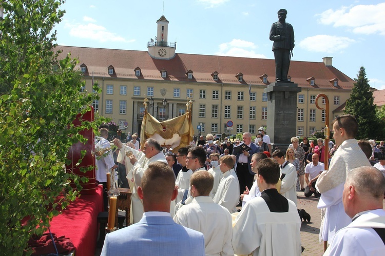 Procesja Bożego Ciała w Koszalinie