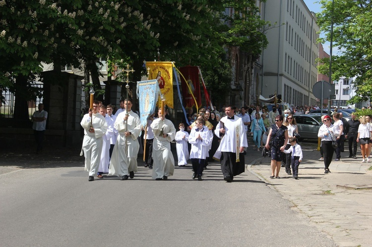 Procesja Bożego Ciała w Koszalinie