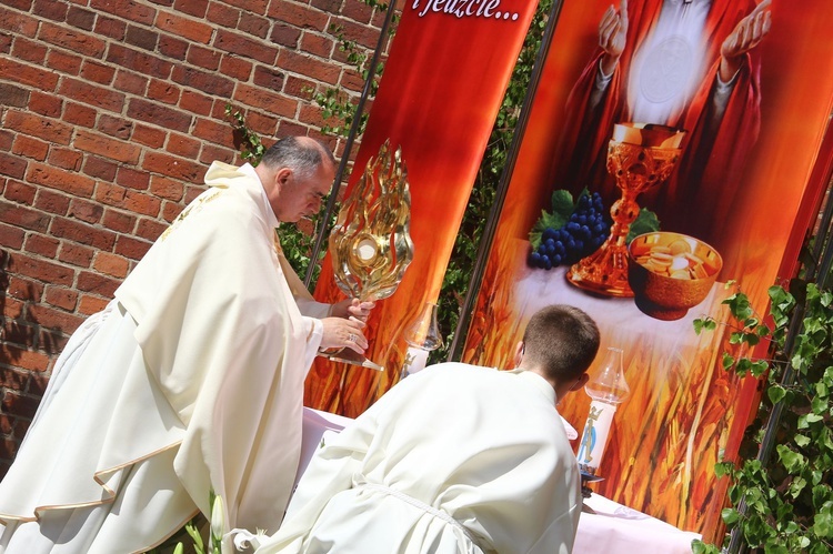 Procesja Bożego Ciała w Koszalinie