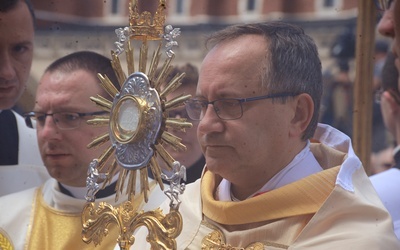 Centralna procesja Bożego Ciała w Krakowie