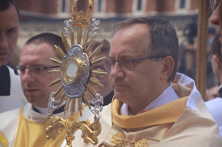 Centralna procesja Bożego Ciała w Krakowie