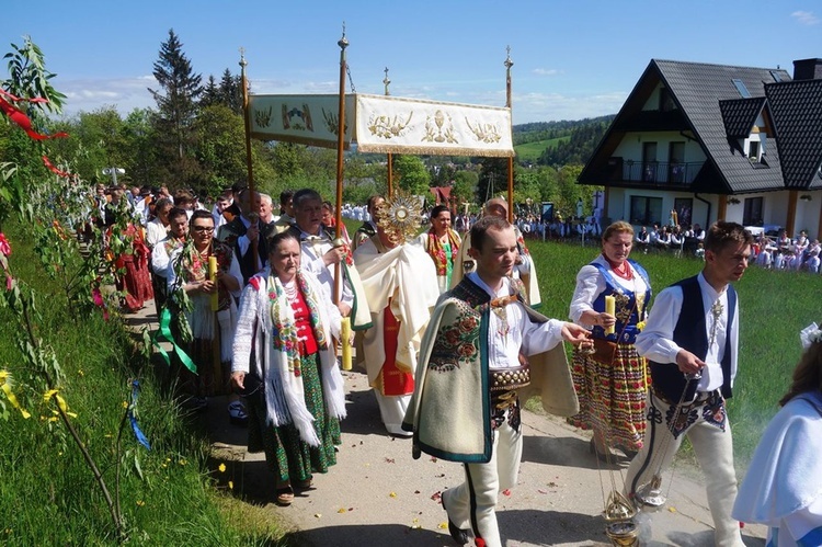 Boże Ciało w Poroninie