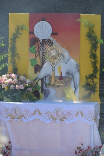 Boże Ciało 2021 - parafia pw. św. Jana Apostoła we Wrocławiu-Zakrzowie