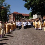 Boże Ciało 2021. Procesja z Wawelu na Rynek Główny