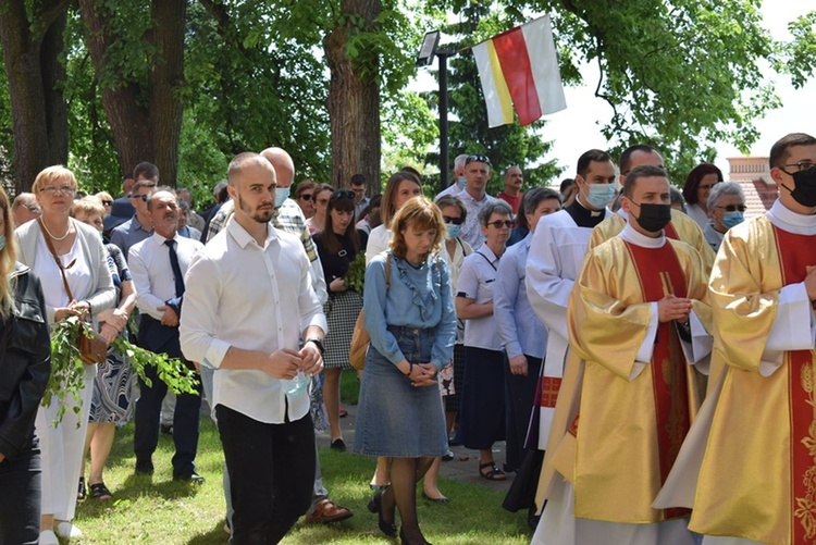 Sandomierz. Uroczystość Bożego Ciała w katedrze