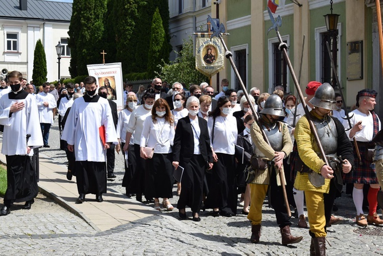 Sandomierz. Uroczystość Bożego Ciała w katedrze